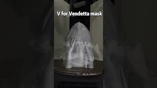 3d printing：V for Vendetta mask 3dprinting 3dprintmask flsun [upl. by Dlorah]