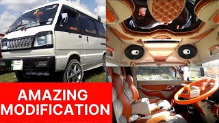 Suzuki Bolan cary daba New modification Decoration  Detail Review  Omni  SALE SALE [upl. by Ballard]