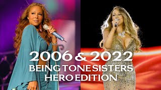 Mariah Carey  Hero 2006 Tone vs 2022 Tone TAOM and GCF [upl. by Goren448]