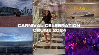 CARNIVAL CRUISE VLOG  CARNIVAL CELEBRATION 2024  THEKORIJ [upl. by Hermia]