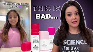 The DANGEROUS Reality of Sephora Kids Skincare Routines [upl. by Grover]