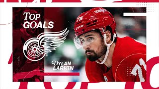 Dylan Larkin Top Goals 202324  Detroit Red Wings [upl. by Coad]