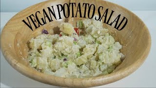 Easy Vegan Potato Salad Puerto Rican [upl. by Nazario503]