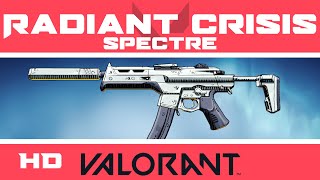 Radiant Crisis 001 SPECTRE VALORANT SKIN  New Skins Showcase [upl. by Alage]