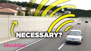 How Highway Noise Barriers Can Make Traffic Louder  Cheddar Explains [upl. by Junie]