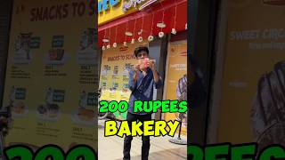 200 Rupees Food Challenge in Bakery 😲 200 Rupees In United King Bakery Challenge Mini Vlog [upl. by Aneehsat12]