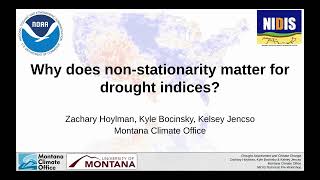 Why does nonstationarity matter for drought indices [upl. by Gardener28]