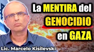 Experto DESMONTA el mito del quotgenocidioquot israelí en Gaza  Marcelo Kisilevski [upl. by Arutak279]