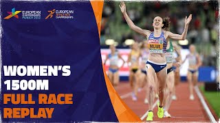 Womens 1500m Final  Munich 2022  Laura Muir [upl. by Euqinoj]