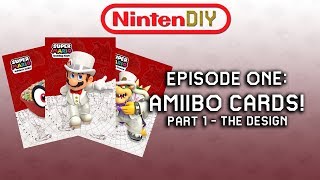 NINTENDIY  Episode One Lets Make Amiibo Cards Part 1 [upl. by Urban]