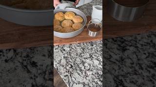 HOMEMADE Sourdough biscuits easy sourdough biscuits sourdough shorts [upl. by Knobloch649]