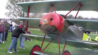 Fokker DR1 Triplane  Grimes Field Golden Age of Aviation Museum [upl. by Marr]