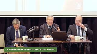 La funzione internazionale del Notaio [upl. by Cohligan527]