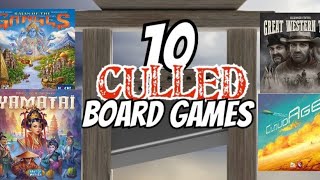 Board Games I Got Rid Of And Why  Episode 12 [upl. by Ahseki886]