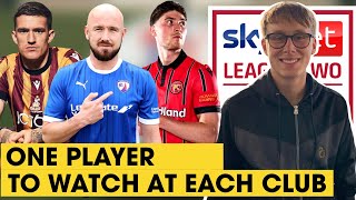 ONE PLAYER TO WATCH FROM EVERY LEAGUE TWO CLUB [upl. by Aener810]