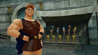 Kingdom Hearts 3 All Golden Hercules Locations [upl. by Ardyth]