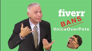 Attention Gamers Fiverr Banned VoiceOverPete and He Needs Your Help [upl. by Findley442]