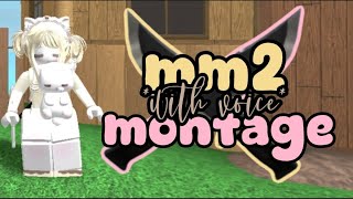 MM2 WITH VOICE MONTAGE [upl. by Philis]