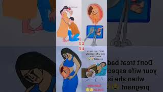 4 Deep Meaning Videos About Pregnancy timepart34 afreenartannimationvideoshortspregnencyart [upl. by Dodd]