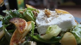 Salat mit Ziegenkäse  Rezept und Anleitung [upl. by Sydney]