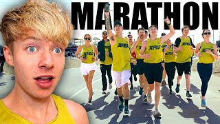 I Ran a Marathon with 26 Youtubers [upl. by Azarria721]