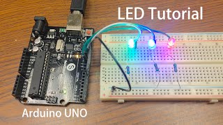 Arduino Tutorial LED Sequential Control Beginner Project [upl. by Averyl595]