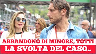 Il caso dellabbandono di Isabel figlia di Totti e Blasi si risolve a tarallucci e vino [upl. by Htiekel194]