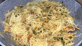 VERMICELLI DI RISO CON POLLO E VERDURE [upl. by Ahseuqram]