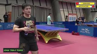 20min Training Session of Ma Long and Fan Zhendong  马龙与樊振东训练 [upl. by Anilatac986]