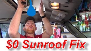 Sunroofs Everything How to Fix One OR Make it Manual for FREE [upl. by Adley597]