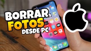 👉 Como BORRAR FOTOS de Mi IPHONE desde la COMPUTADORA ✨ [upl. by Aenaj]