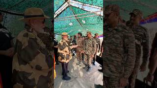 PM Modi distributes sweets among BSF Jawans in Kutch Gujarat on Diwali  shorts [upl. by April577]