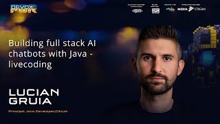 Building full stack AI chatbots with Java  livecoding  Lucian Gruia  Devoxx Ukraine 2023 [upl. by Manya849]