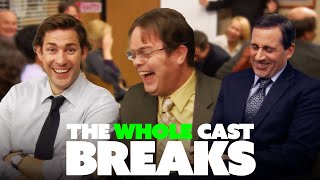 the office bloopers but the ENTIRE cast breaks  Comedy Bites [upl. by Mercuri390]