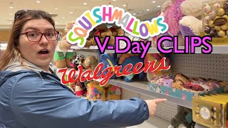 VALENTINES DAY Squishmallow CLIPS from Walgreens [upl. by Ecylahs]