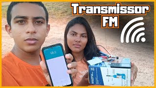 Transmissor de rádio RF caseiro BF494 [upl. by Laroc882]