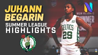 Juhann Begarin Boston Celtics Summer League Highlights  2021 Celtics 2nd Round Draft Pick [upl. by Ahsitniuq]