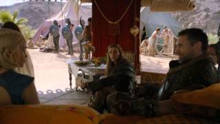 Game of Thrones 3x08  khaleesi meets the second sons [upl. by Johns11]