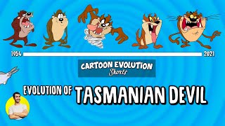 Evolution of TAZ the TASMANIAN DEVIL  67 Years Explained  CARTOON EVOLUTION [upl. by Tikna956]