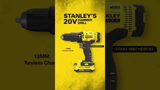 STANLEY FATMAX 20V SBD710D2K HAMMER DRILL MACHINE [upl. by Neggem]