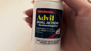 Advil Dual Action Review [upl. by Miyasawa]