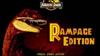 Jurassic Park Rampage Edition Soundtrack  Main Theme [upl. by Jarek]