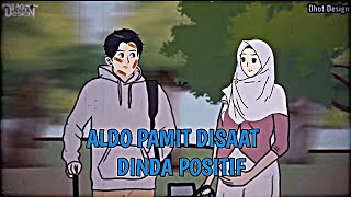 DINDA POSITIF ALDO MALAH PAMIT dhotdesign jedagjedug kona shorts fyp [upl. by Laenaj]