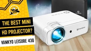 The Best Portable Mini HD Projector Vankyo Leisure 430 Projector [upl. by Manly]