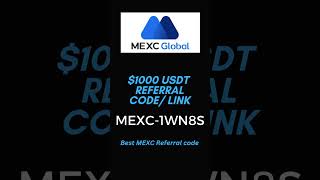 The Best Mexc referral code [upl. by Ise]