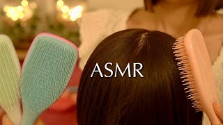 ASMR Deep Relaxing Asmr Hair Brushing With Tangle Teezers  No Talking [upl. by Nido28]