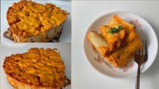 Cheese Rigatoni Pie  Trending Recipe  Cheese  Pasta  Vegetarian  Tonight’s special [upl. by Annawik]