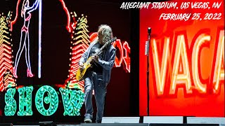 Metallica Live in Las Vegas Nevada  February 25 2022 Full Concert [upl. by Gamber]