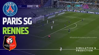 PSG  RENNES  Ligue 1 2425  eFootball Match Simultion [upl. by Llieno436]