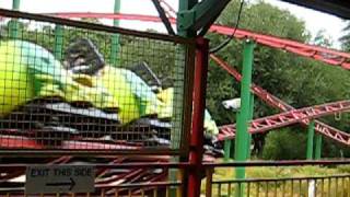 Paultons Park Frog Roller Coaster [upl. by Warfore]